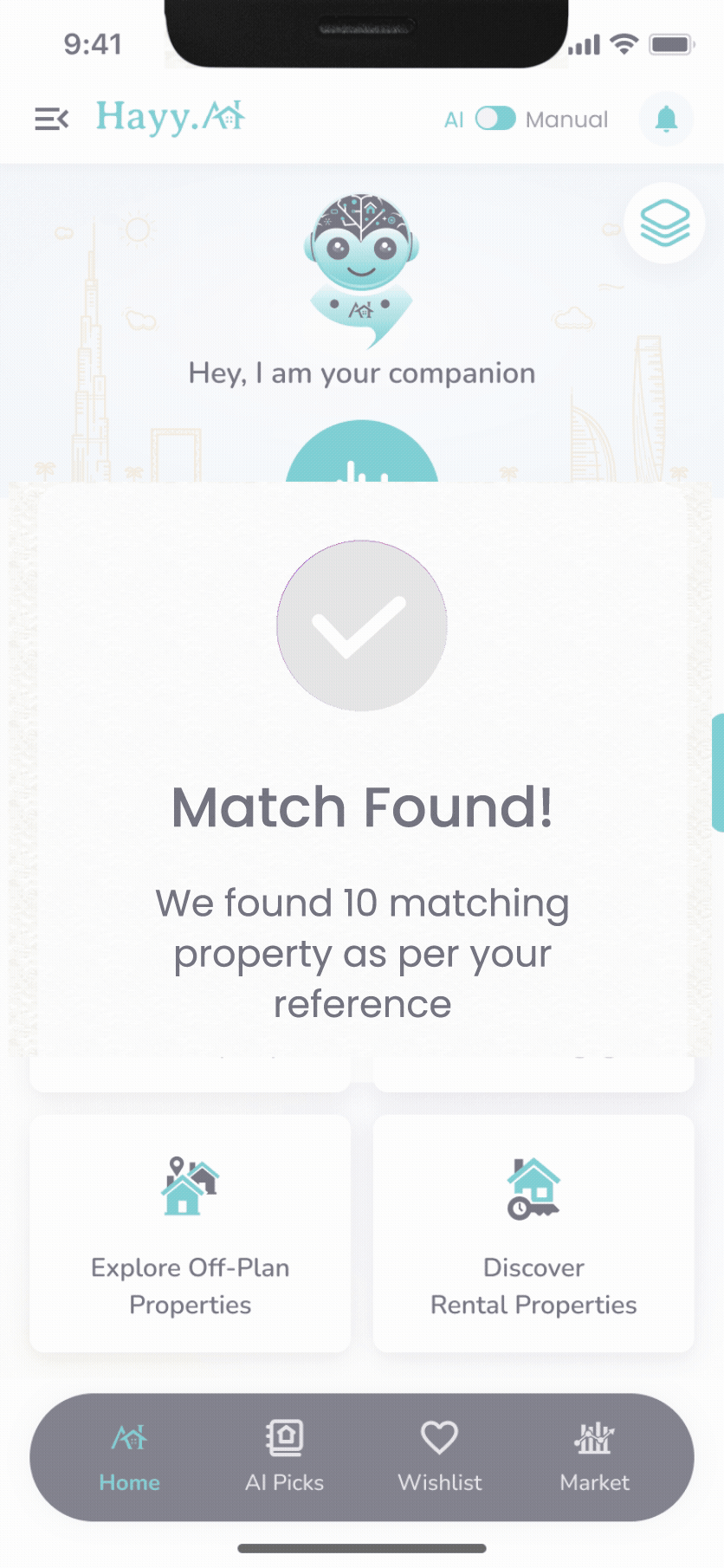 AI real estate listings UAE