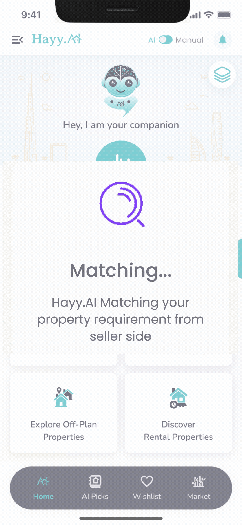 AI real estate listings UAE